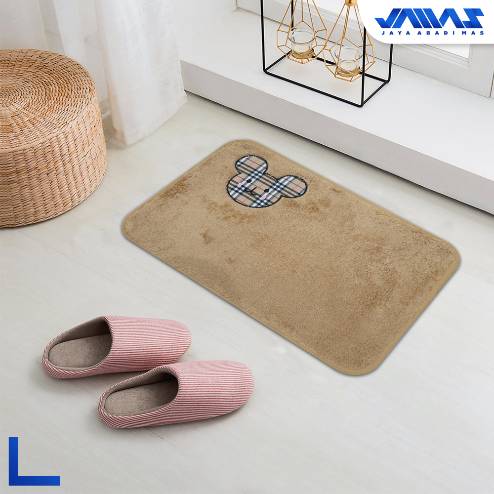 Keset Bulu Angsa Anti slip Ukuran 40x60cm Halus Lembut Karakter Anak